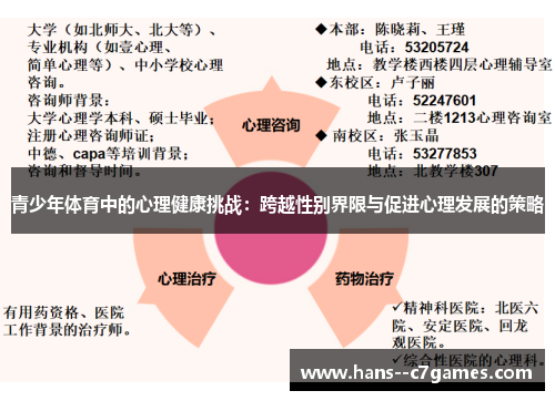 青少年体育中的心理健康挑战:跨越性别界限与促进心理发展的策略 青少年体育中的心理健康挑战:跨越性别界限与促进心理发展的策略